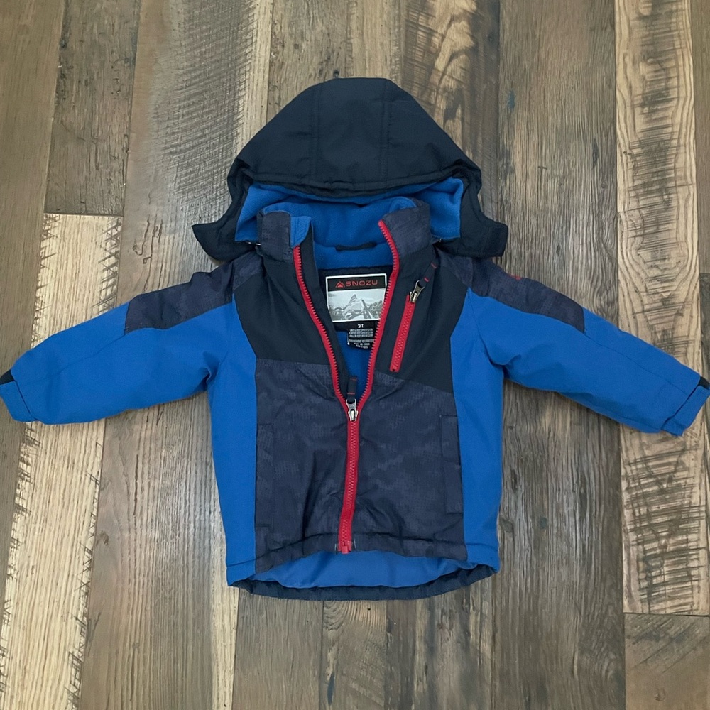 Snozu winter coat boy 3T